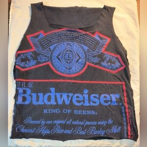 Vintage Budweiser Cut-Off T-Shirt